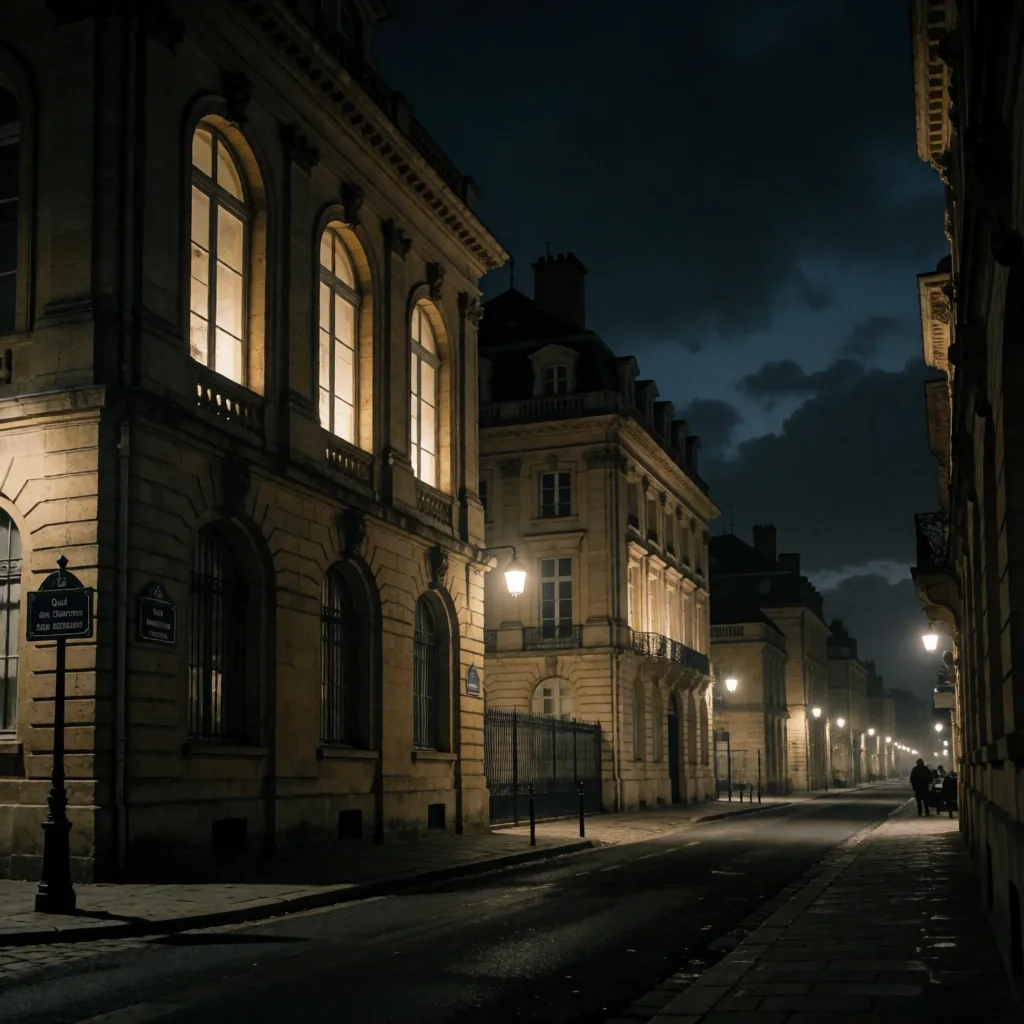Quai des Chartrons la nuit