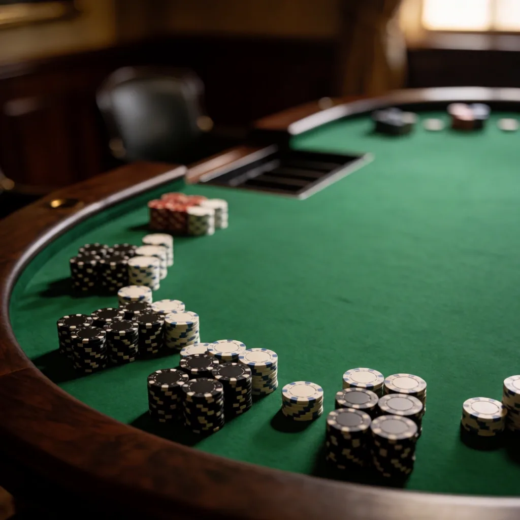 Ambiance de la salle de poker Talverong