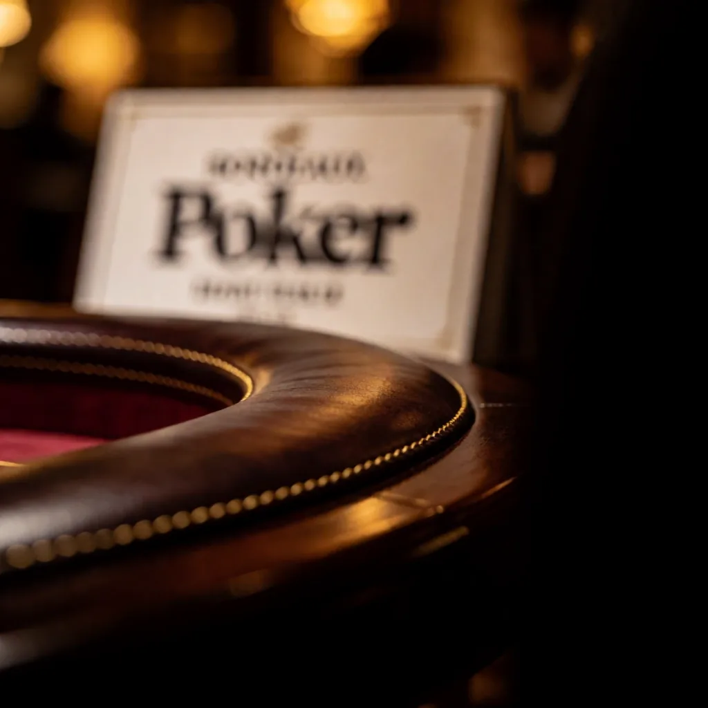 Détail salle de poker Talverong